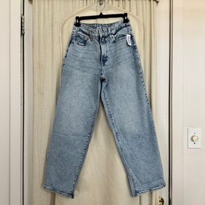 Old Navy Light Blue Women's Straight Jeans Size 10 Petite